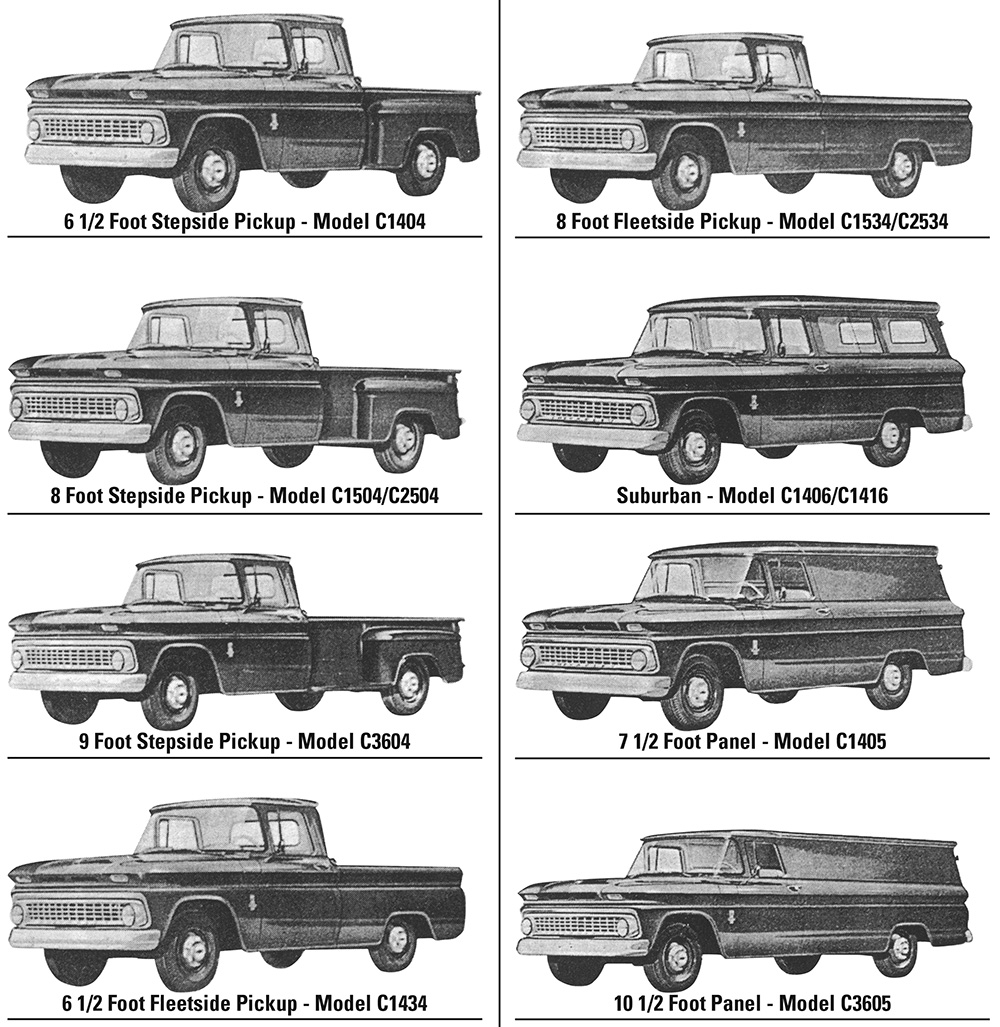 1960 1972 Chevy Truck Model Years Identification Guide 2024 Update